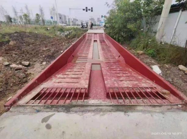 煤礦專(zhuān)用洗車(chē)槽定制